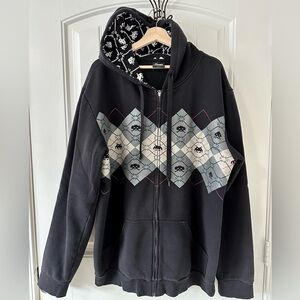 ThinkGeek Space Invaders Hoodie. XXL